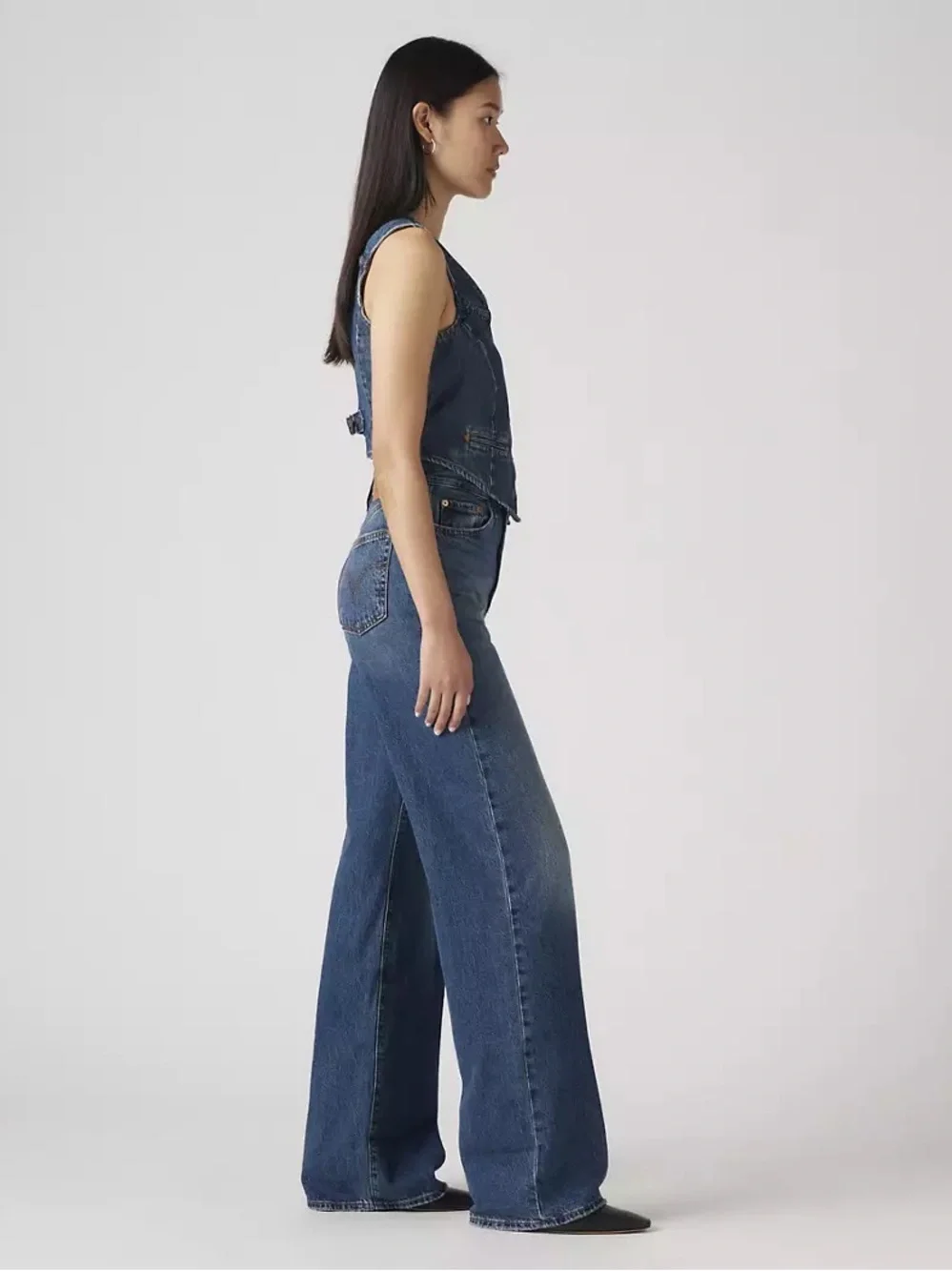 Levi’s Ribcage Wide Leg Jeans - Picture 4 of 12